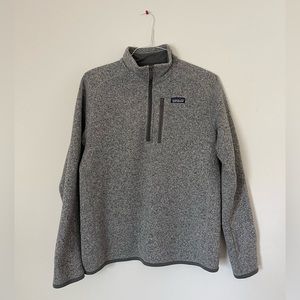 Men's Patagonia Better Sweater 1/4-Zip Fleece - Size Medium